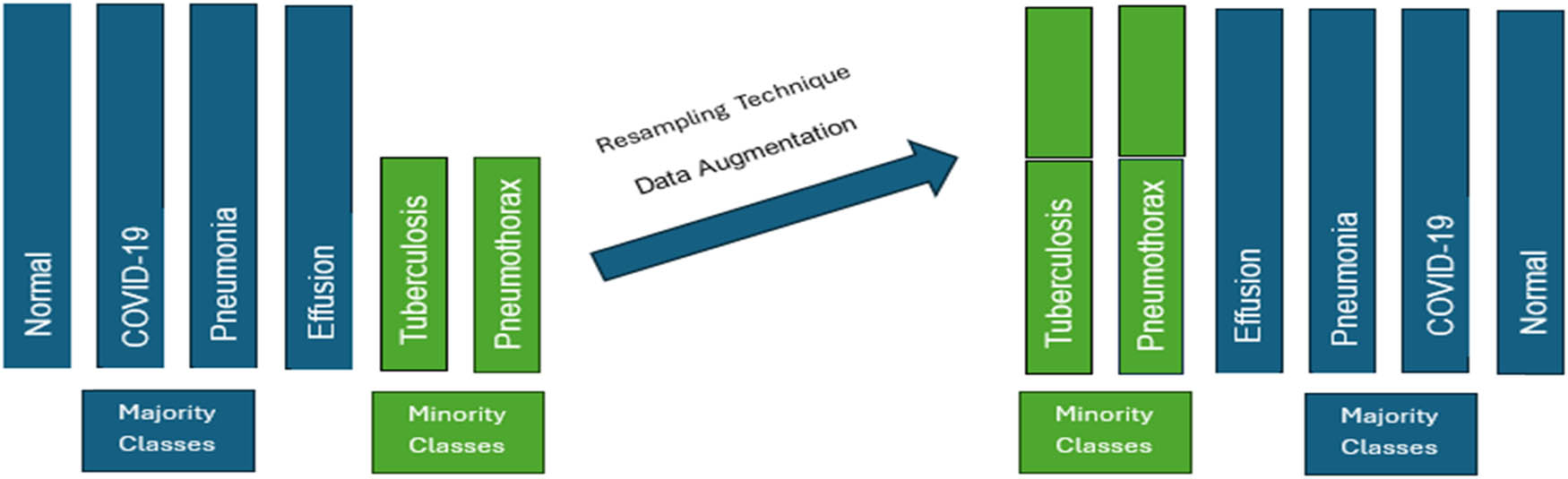 Figure 1 
                  Resampling proposed technique (created by the authors).
               