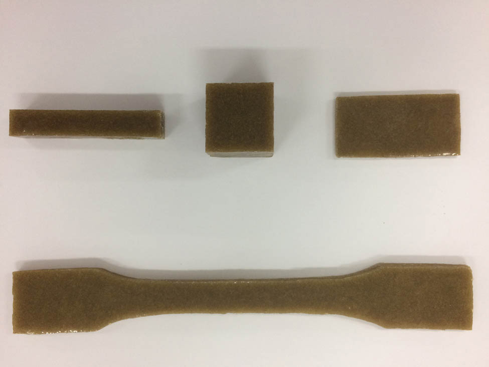 Figure 1
The VF and ER composite samples.