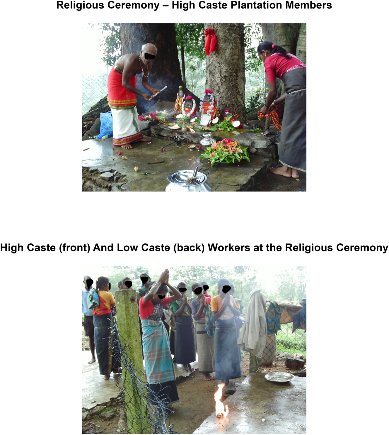 Figure 2:
Not/Belonging to One’s Caste.