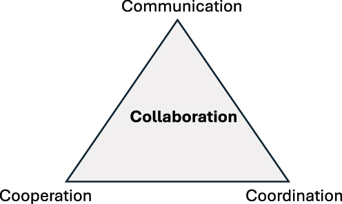 Figure 3:
Collaboration triangle.