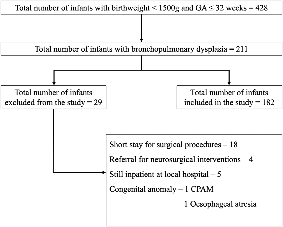 Figure 1: 
Flowchart of selected cases.