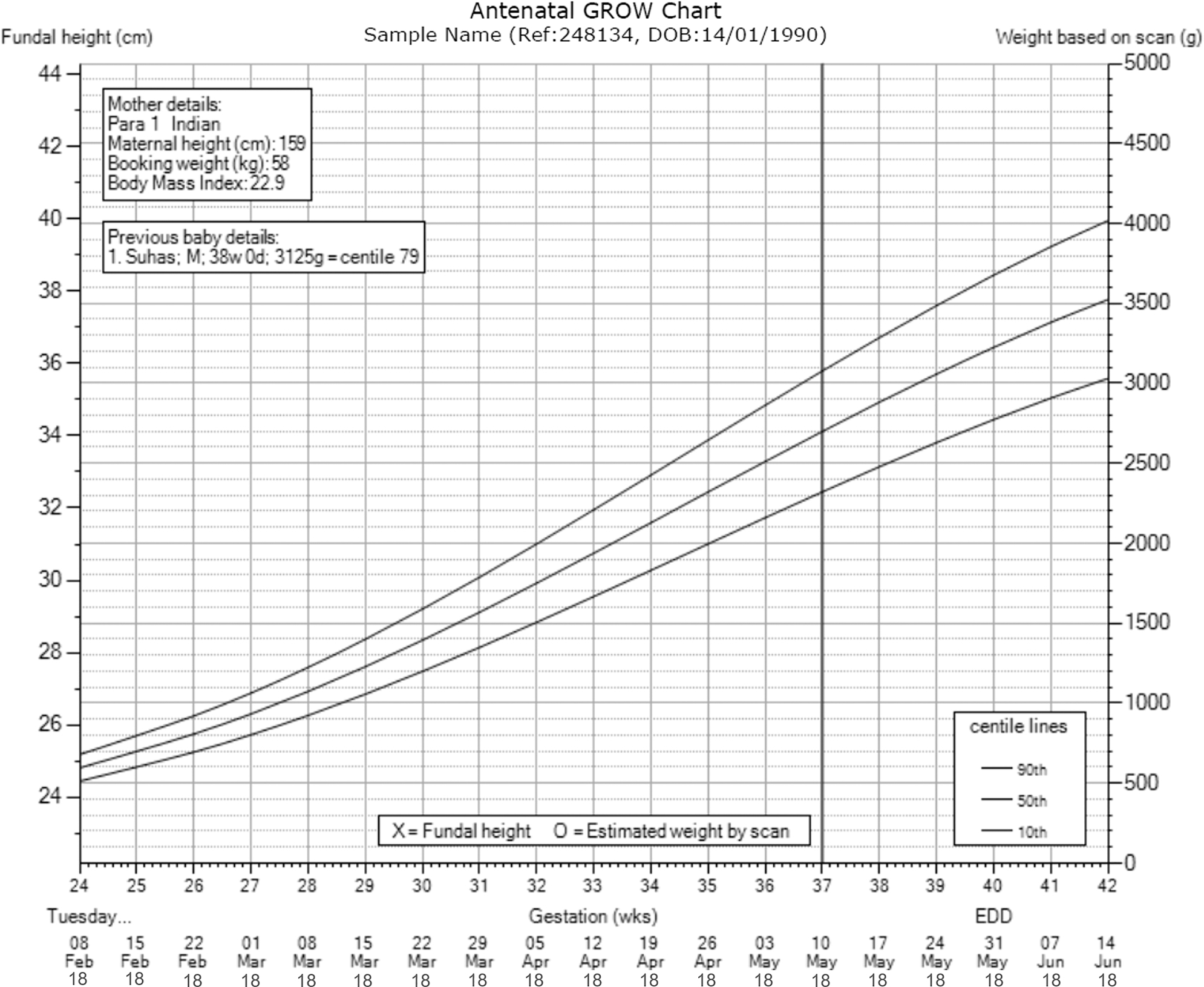 Figure 1: 
Customised GROW chart.
