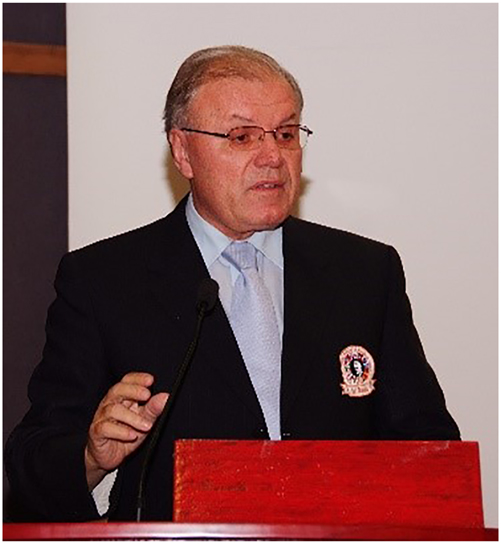 Figure 4:
Director of Ian Donald School Professor Asim Kurjak (Croatia).