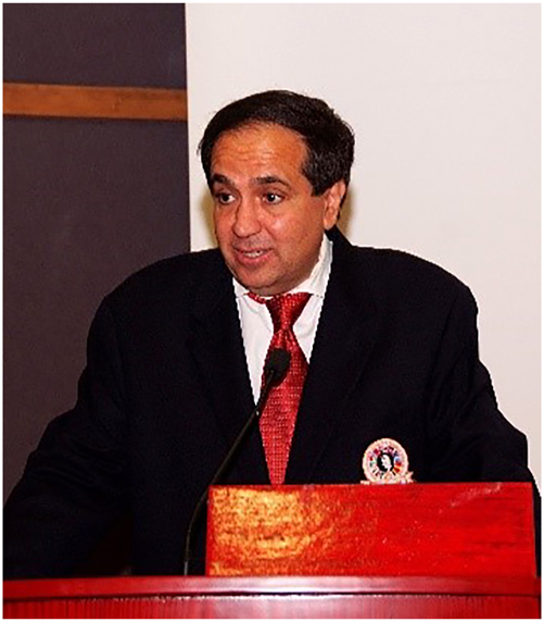 Figure 5:
Co-director of Ian Donald School Professor Frank Chervenak (USA).