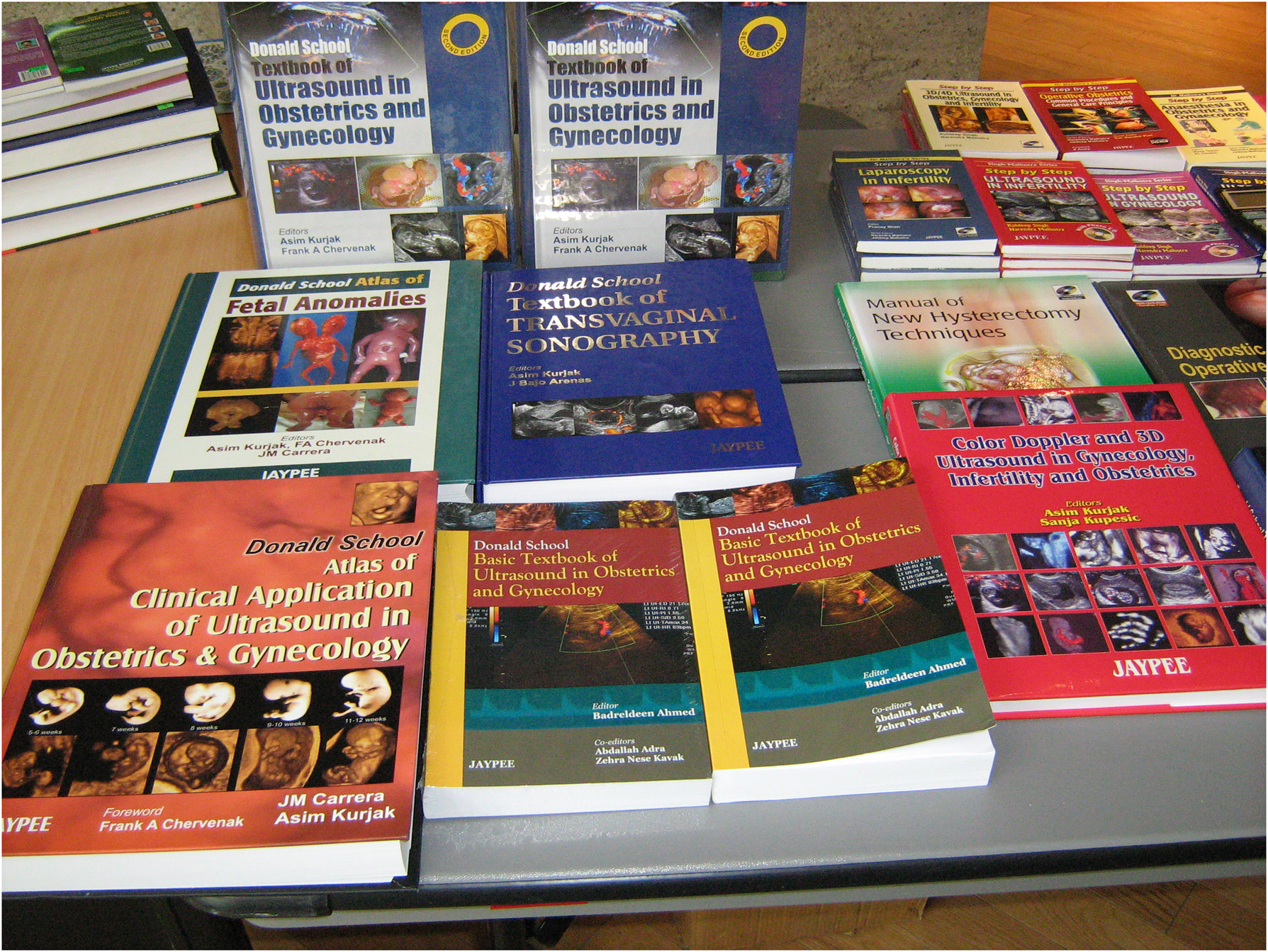 Figure 6:
Books from Ian Donald School library.