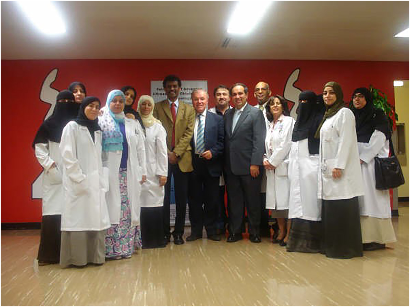 Figure 8:
Group photo of students enrolled in fellowship program in Doha, Qatar in 2010.