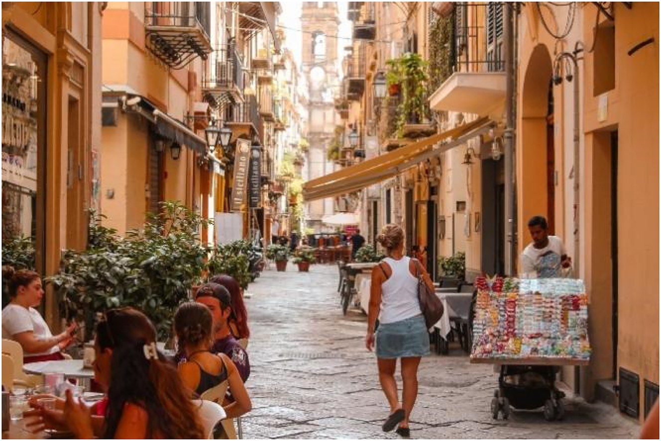 Figure 7:
Street view.
Available at: https://sunset-travel.com/wp-content/uploads/Streets-of-Sicily.jpg (accessed 27 January 2023).