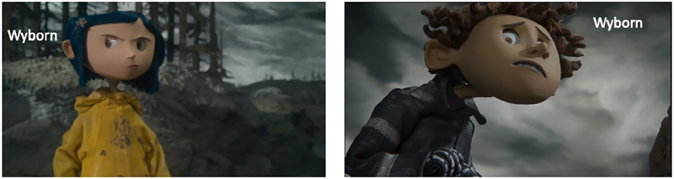 Figure 7: 
Off-screen sound (source of diegetic sound not displayed on the screen).
