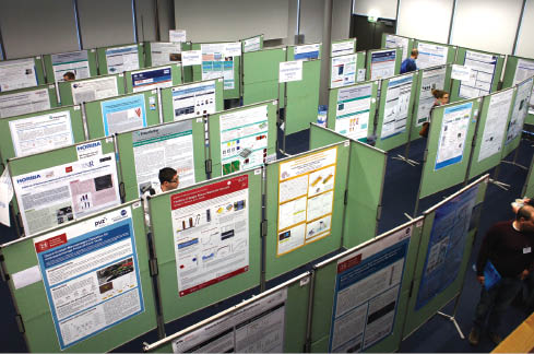 Abbildung 2: Posterausstellung im Hörsaalpavillon (Copyright Conventus Congressmanagement & Marketing GmbH).