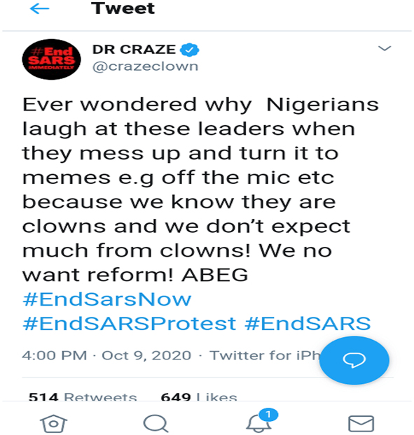 Figure 10: 
We don’t expect much from clowns.
