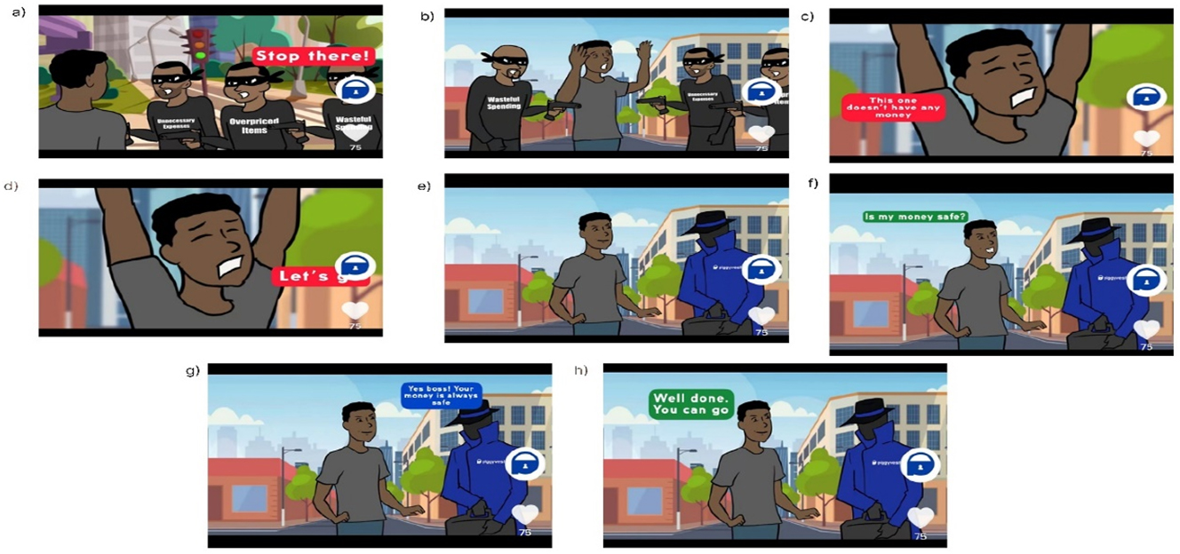 Figure 3: 
Piggyvest as a provider of financial security.
