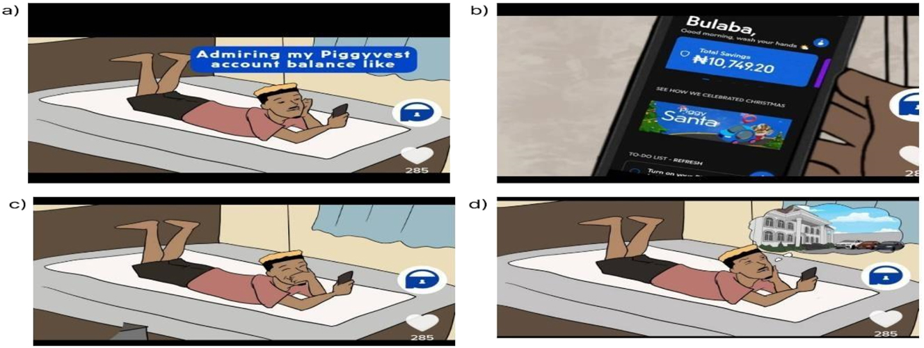 Figure 7: 
Piggyvest and constructive planning.
