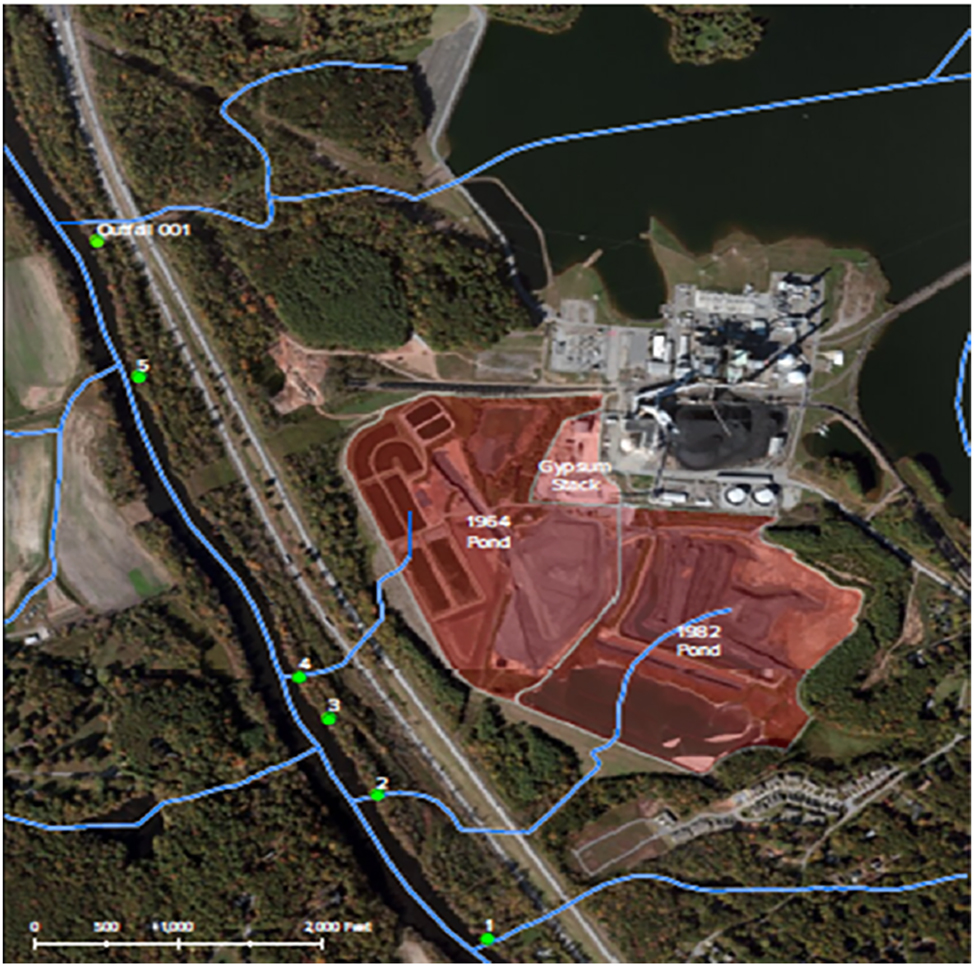 Image 1: 
A snap of riverkeeper sampling at Asheville from CWA notice of intent (by SELC, used with permission).
