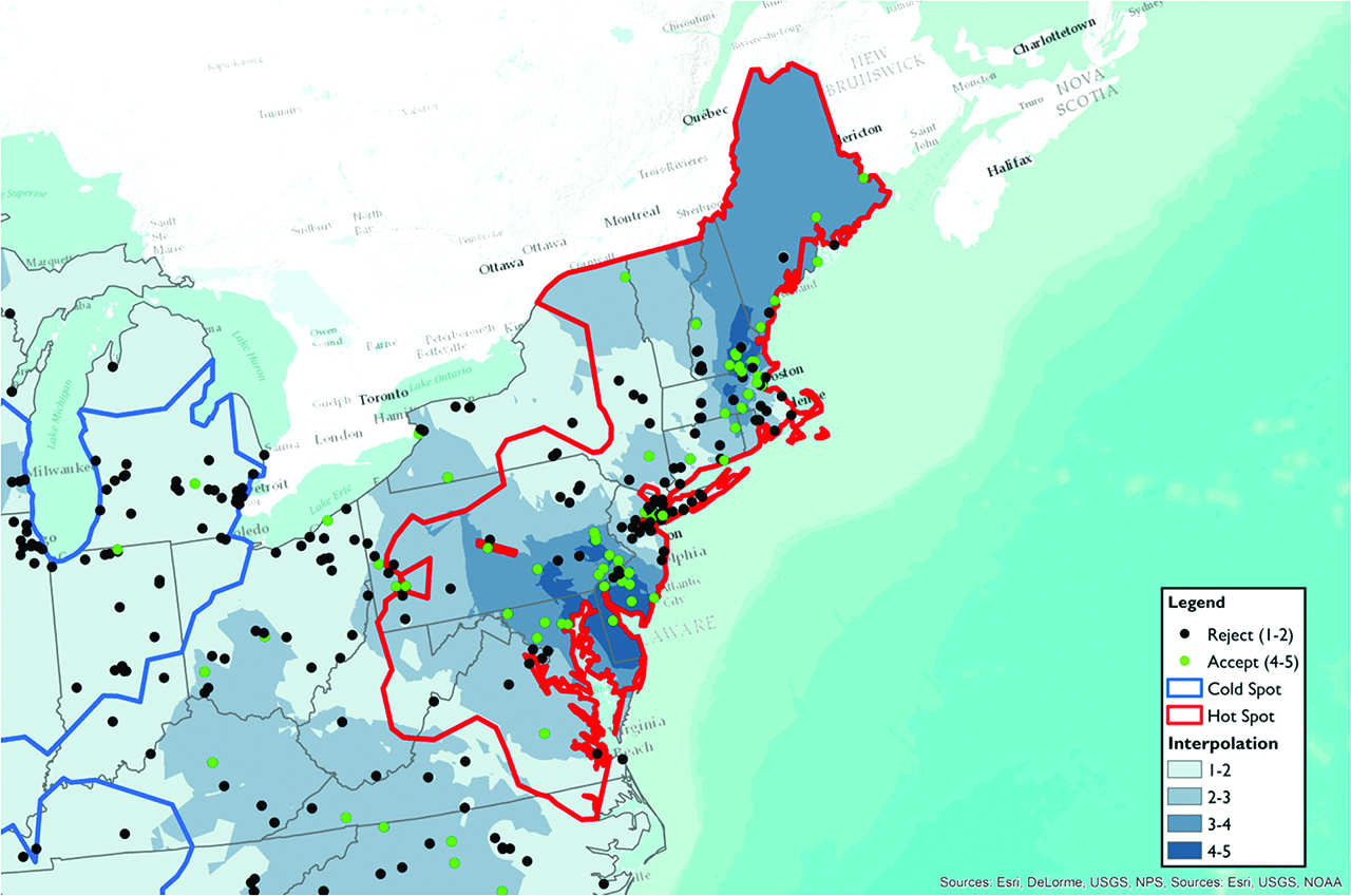 Map 6: I’m done my homework. (Northeast closeup).