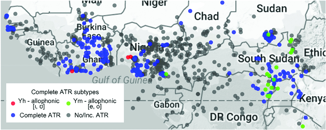 Figure 11: Distribution of complete ATR subtypes.