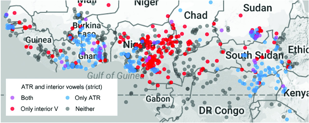 Figure 15: Distribution of strict ATR and strict interiority.