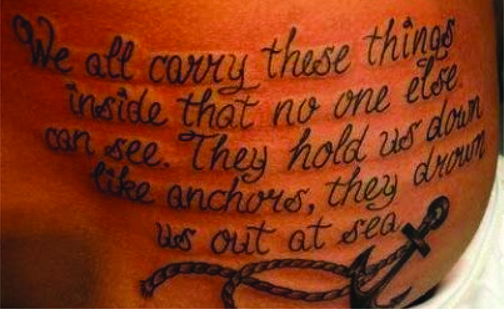 Figure 5: 
            Song lyrics from ‘Chelsea Smile’ (ED1).
            https://www.azlyrics.com/lyrics/bringmethehorizon/chelseasmile.html, accessed 31 March 2019
          