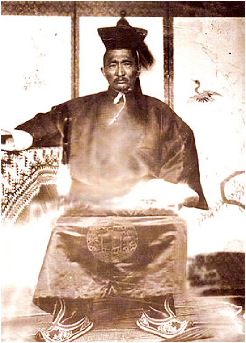 Figure 2:
Gadinbalyn Chagdarjav, the minister of the Ministry of Punishment, is in charge of all fund affairs. Source: Wikipedia-Bogd Khanate of Mongolia.