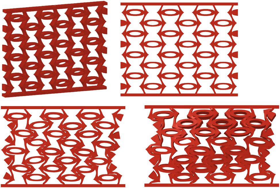 Figure 34: 
Deformation behavior of design 9 for GF30PP.
