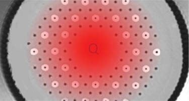 Figure 16 Quantum defect heating results in a refractive index perturbation that changes the guiding mechanisms as the rod fiber is operated at high average output power.
