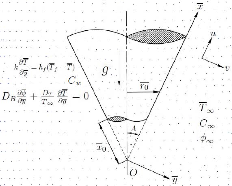 Fig. 1 Geometry of the problem