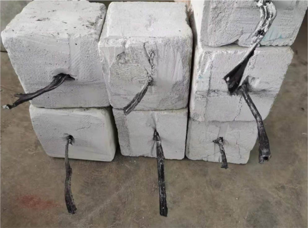 Figure 2 Pullout specimens