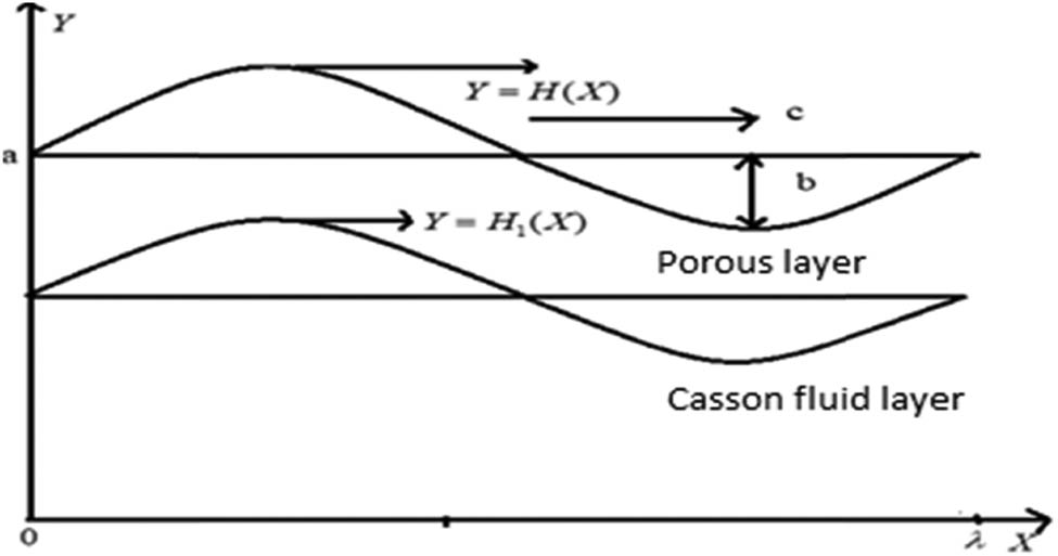 Figure 1 
               Sketch of the flow pattern.
            