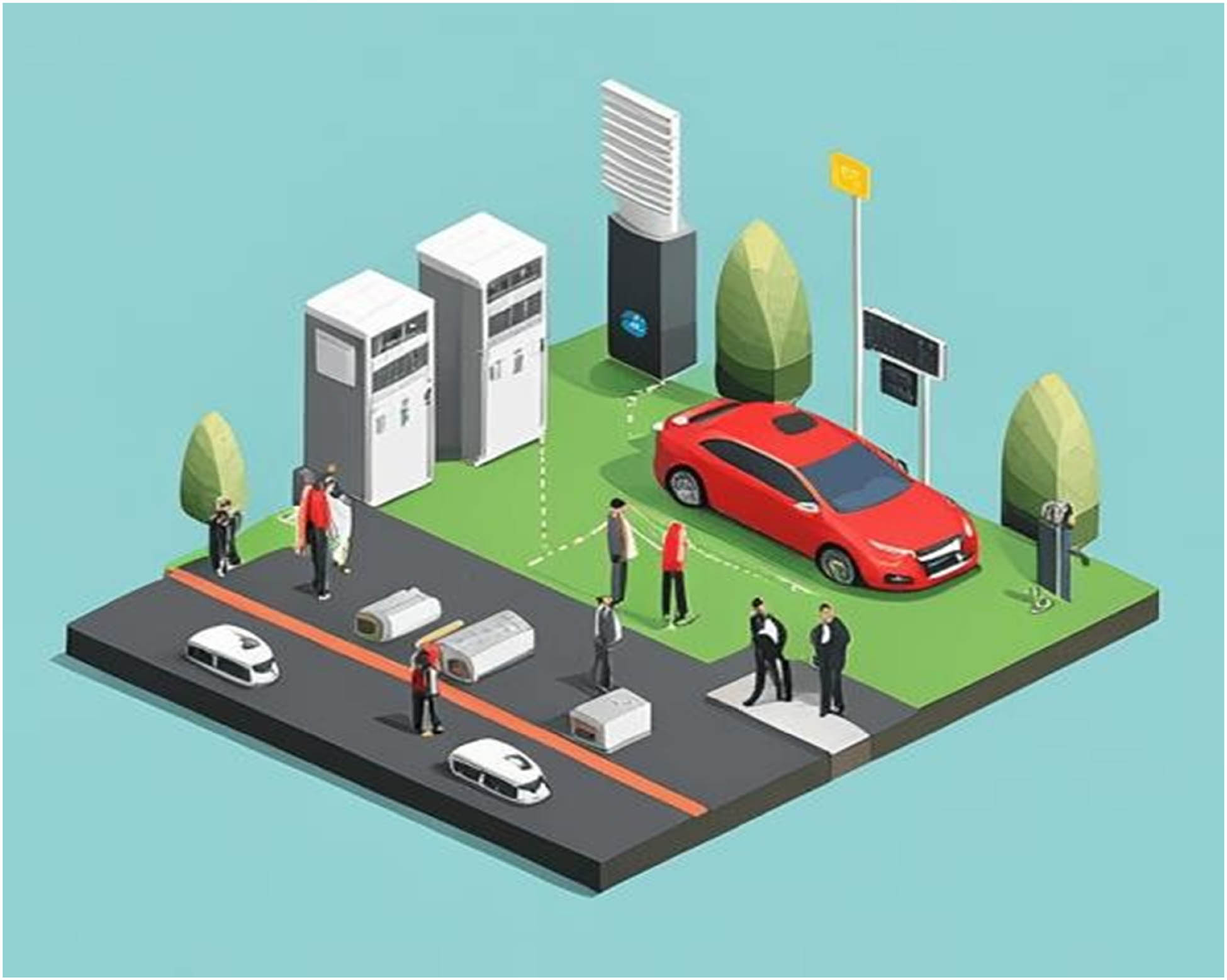 Figure 2 
               Working model prototype for WCS.
            