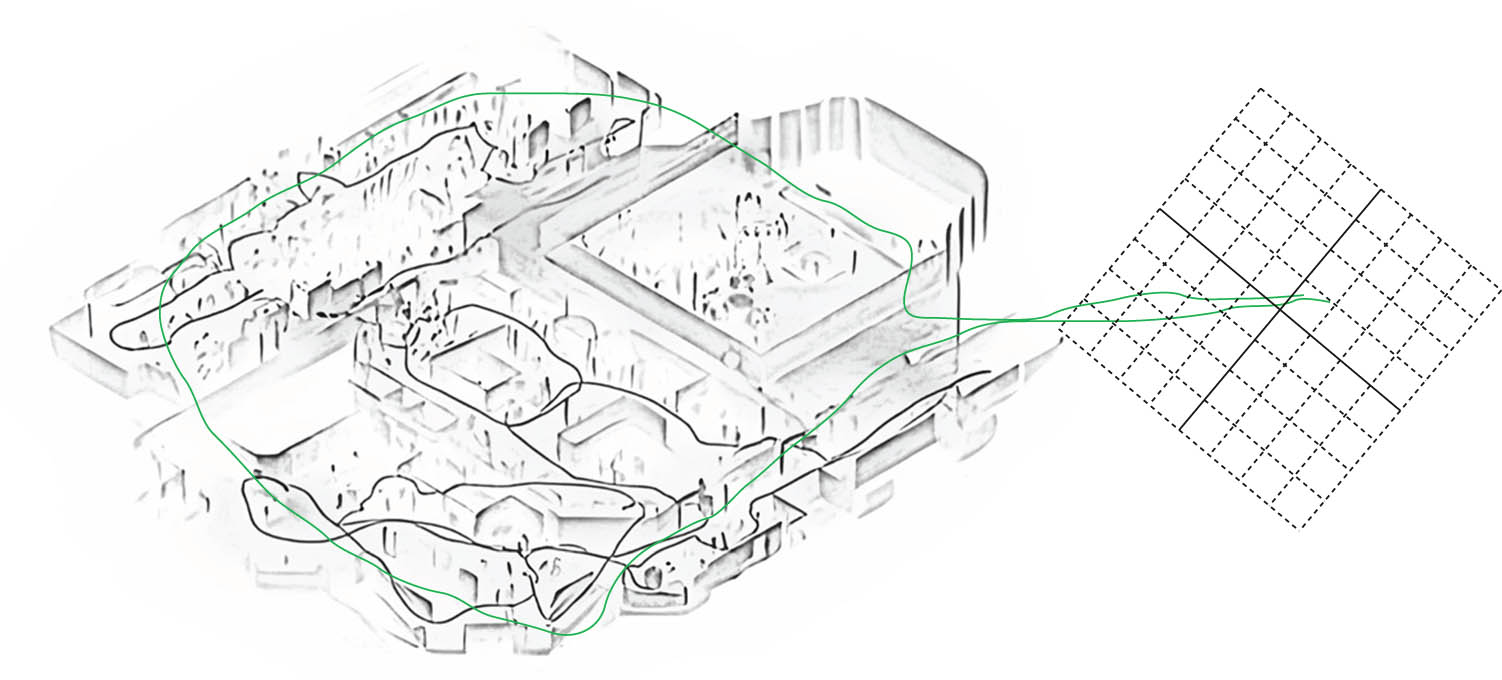 Figure 3
Map of sparse feature points.