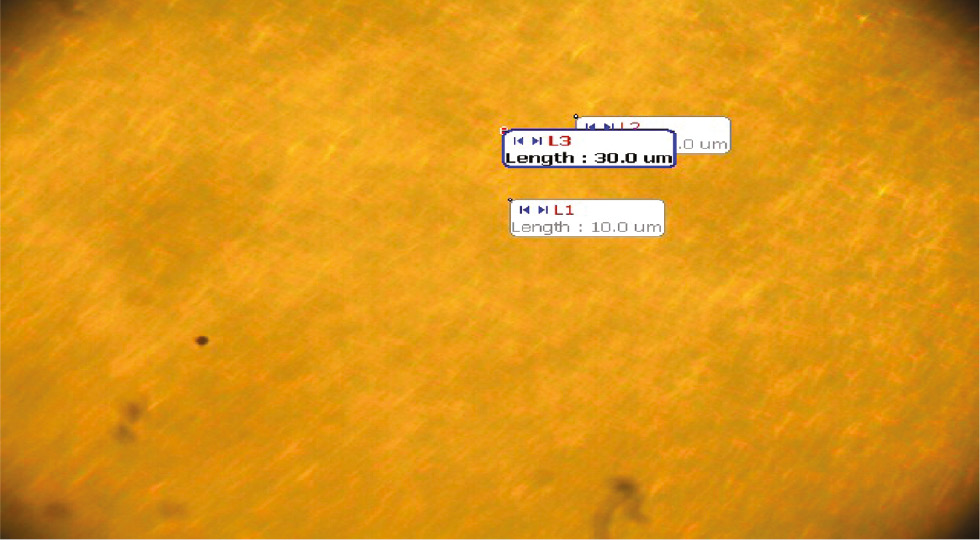 Figure 3: Particle size distribution of AgNeemnano.