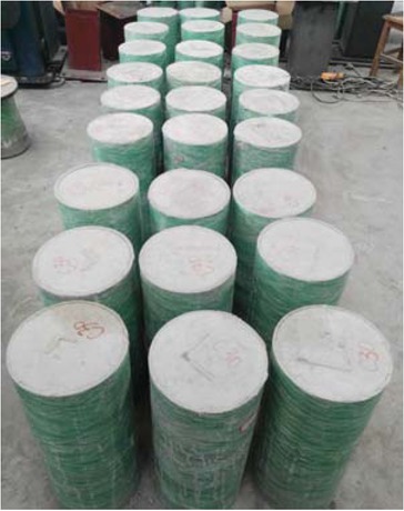 Figure 3 All composite columns before compression test