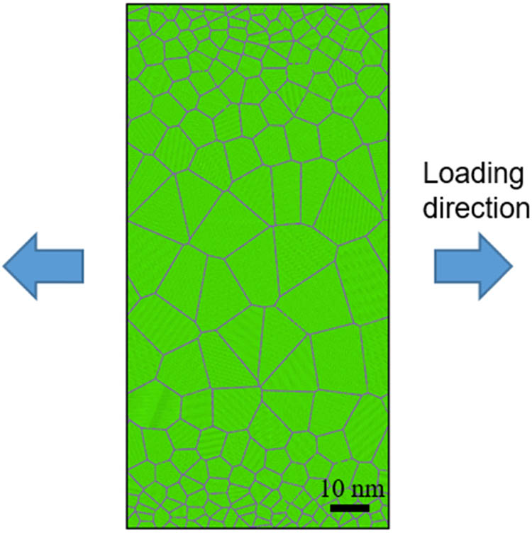 Figure 1 
               Topological configuration of GNG copper with gradient 3–25.
            