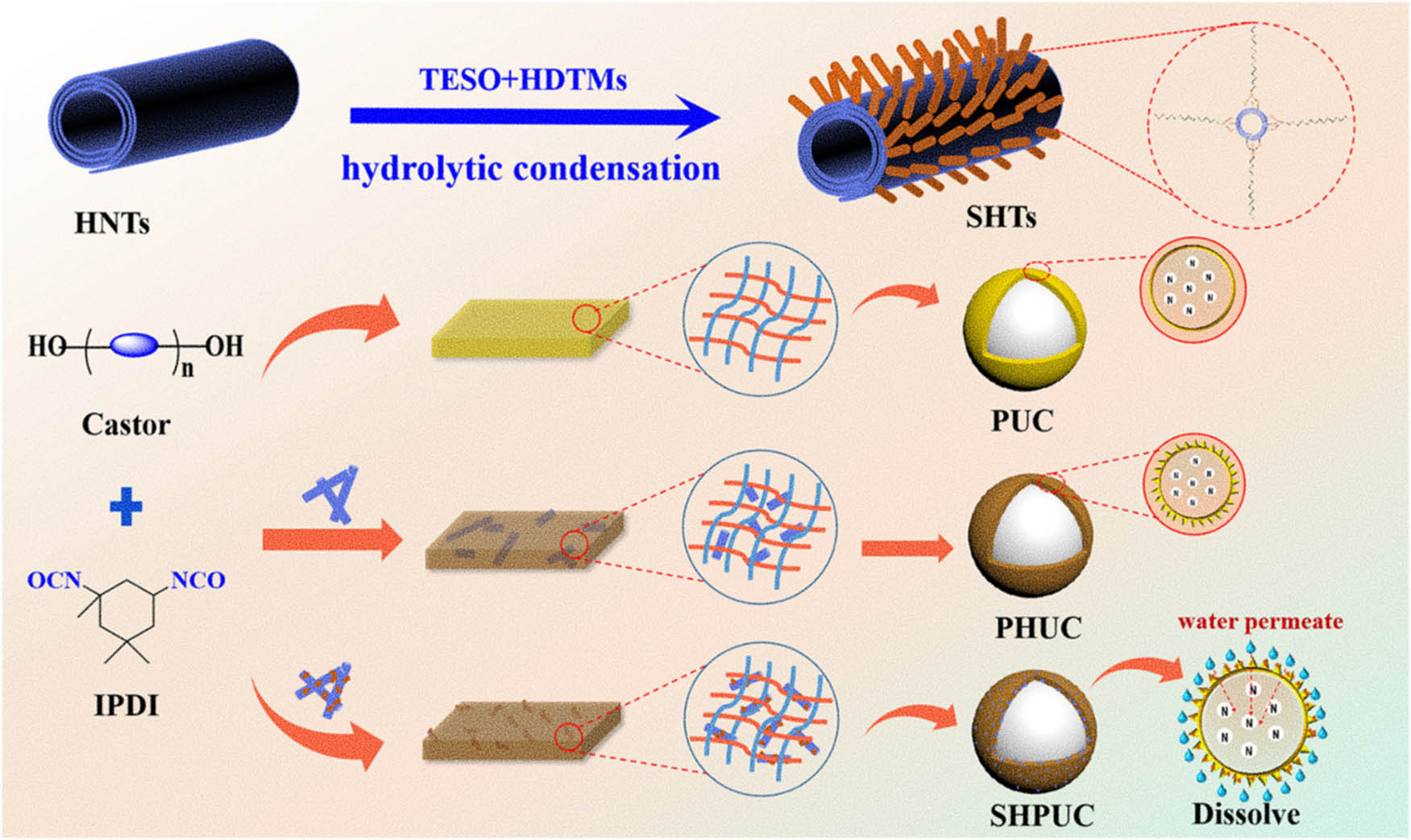 Figure 12 
                     Diagrammatic representation of the various coating modifications employed in the biobased coated CRF [160]. Copyright 2022, Elsevier Science Ltd.
                  