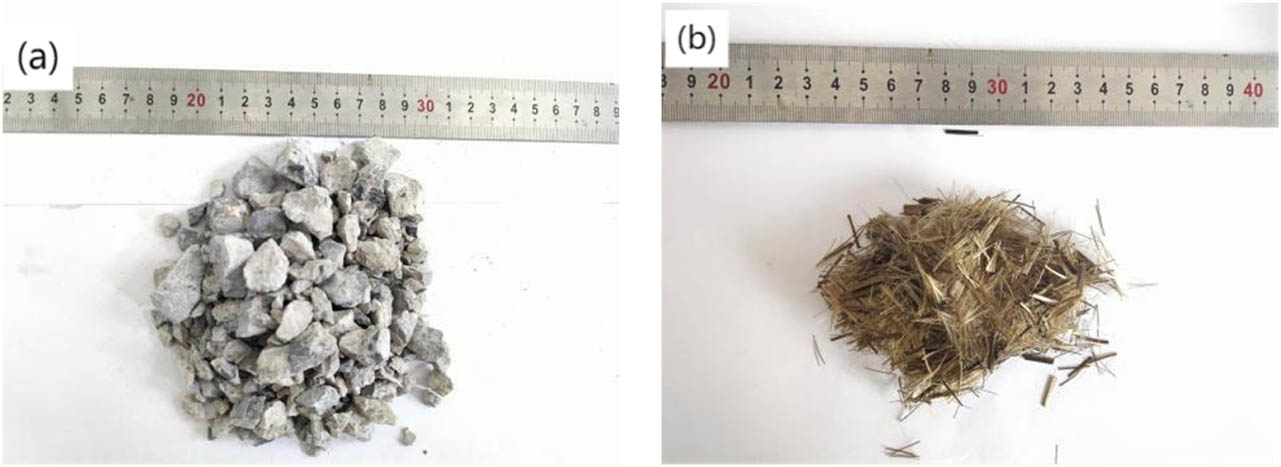 Figure 2 
                  Images of (a) RA and (b) BF.
               