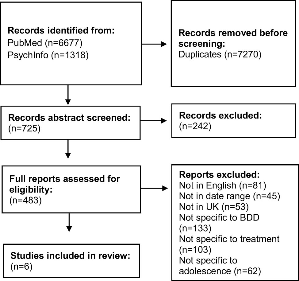 Figure 1 
               A flow diagram to illustrate the selection process.
            
