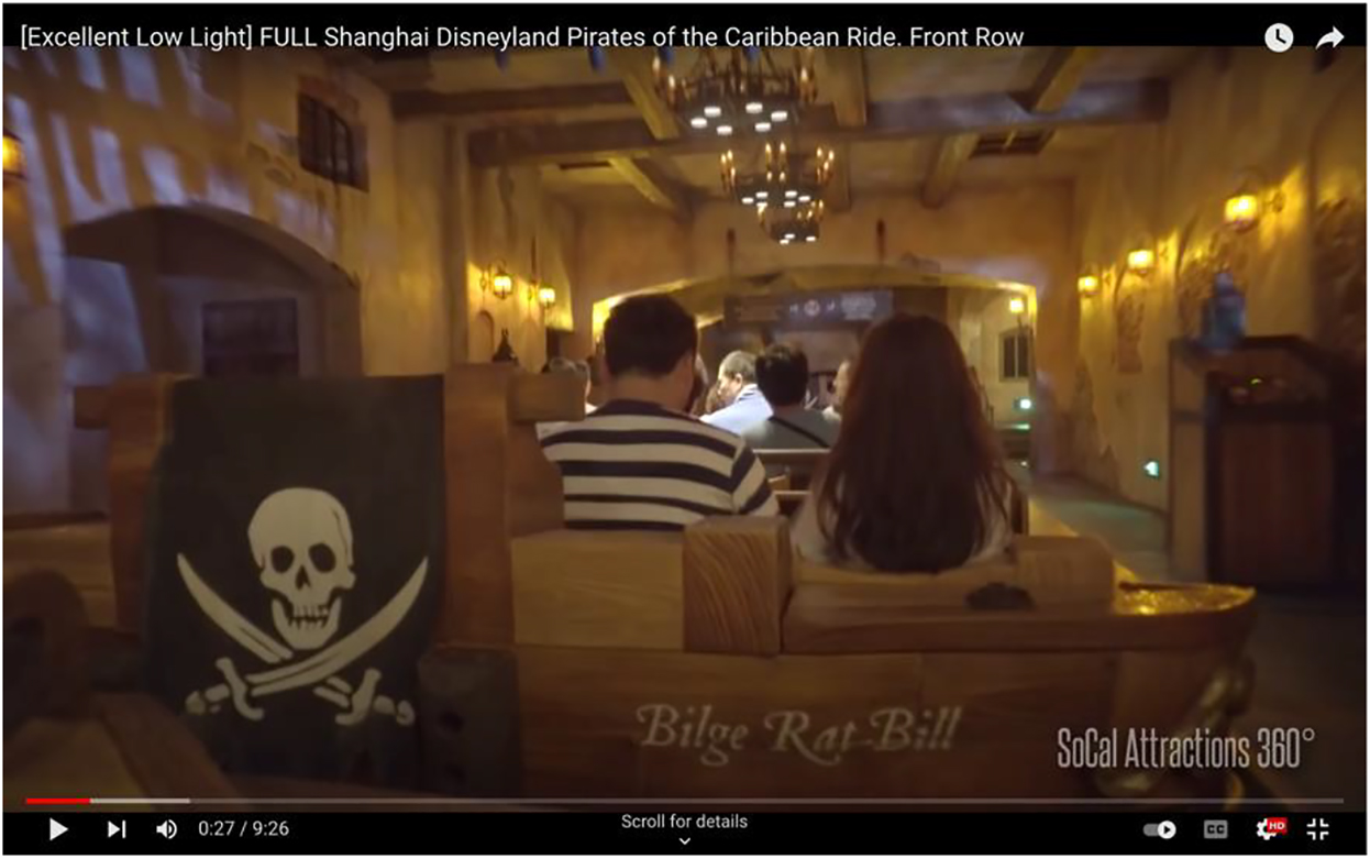 Figure 2: 
Screenshot of exemplar in Disembodied Ride Along code group.