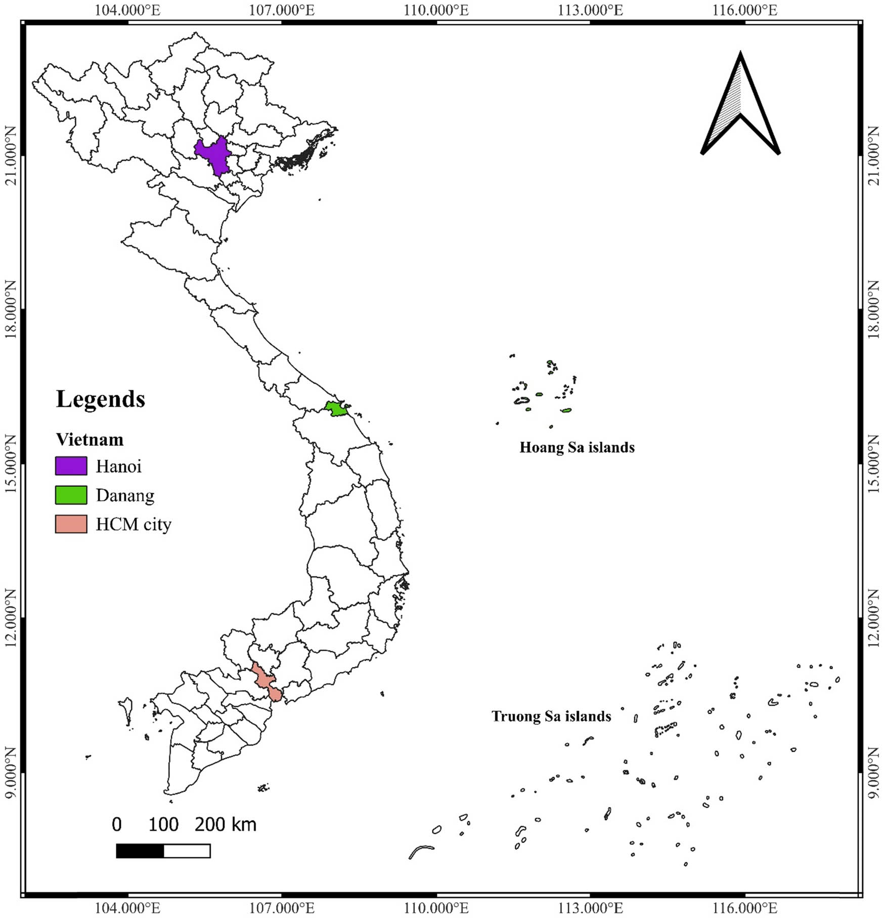 Figure 1 
                  The geographical location of research studies. Source: authors’ compilation, 2023.
               