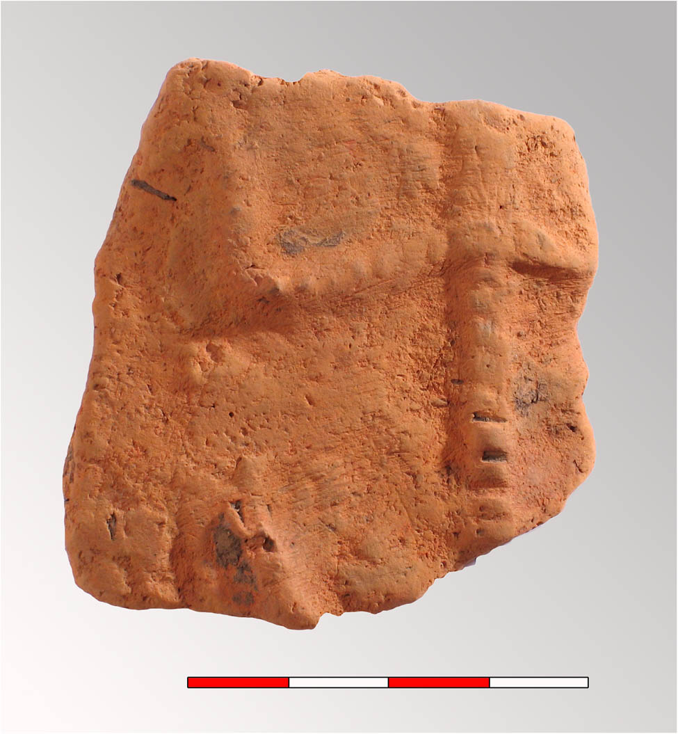 Figure 9
Fragment of amphora with anthropomorphic representation from Targowisko site 14–15 (acc. to Czerniak et al., 2007).