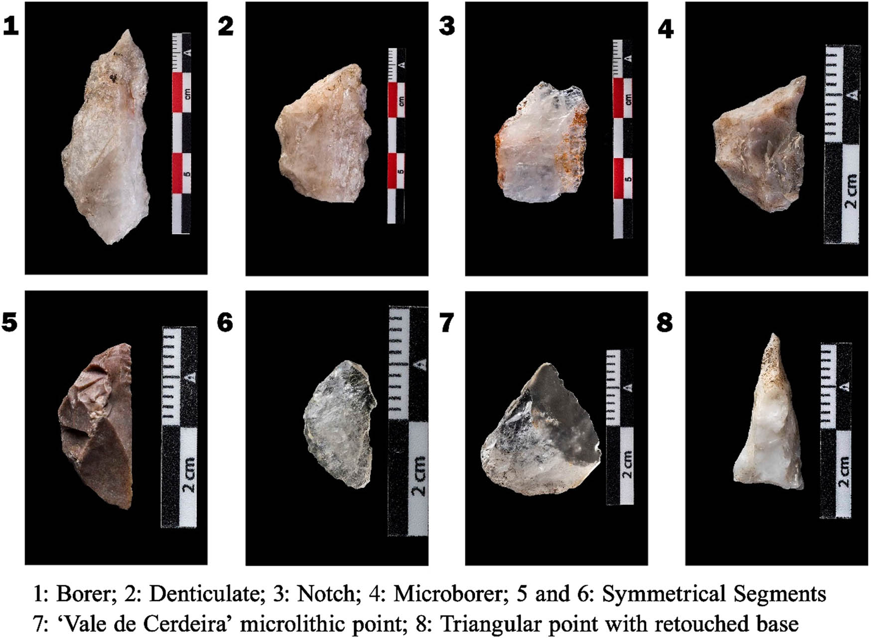 Figure 11
Tools from stratigraphic unit 2 (Photographs by Adriano Borges).