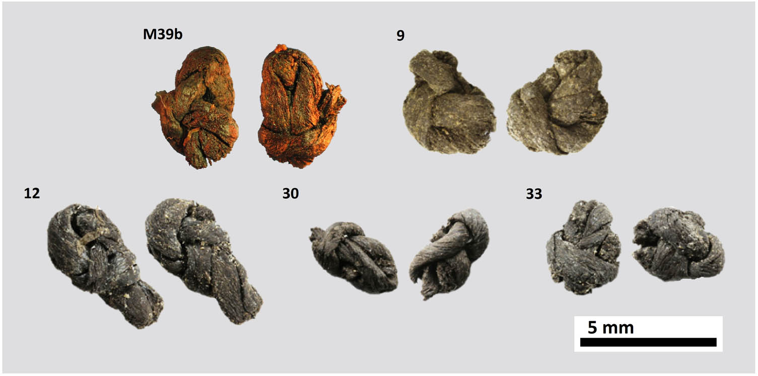 Figure 5
Detail of some archaeological knots.