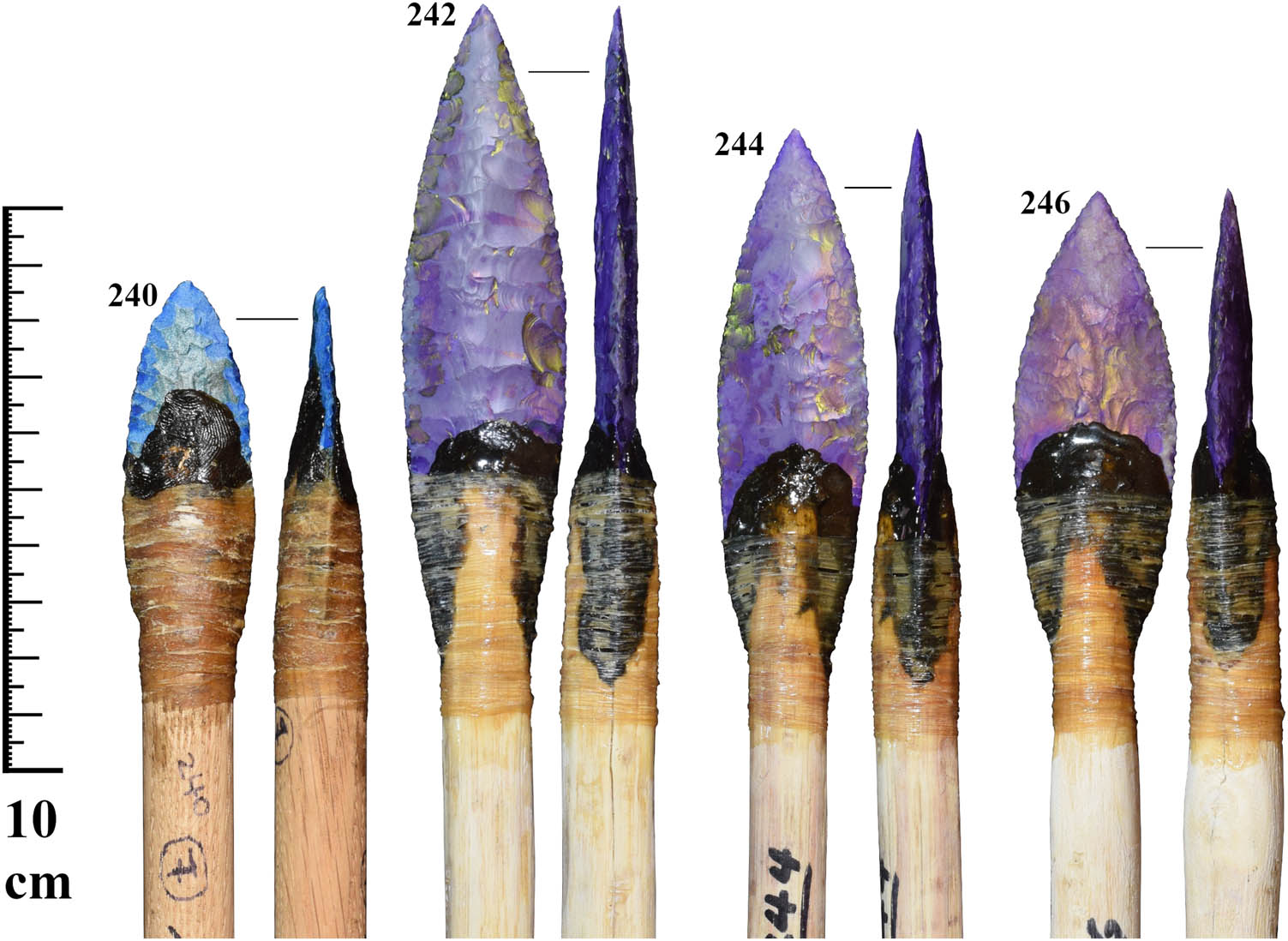 Figure A7
Dart points included in the analysis.