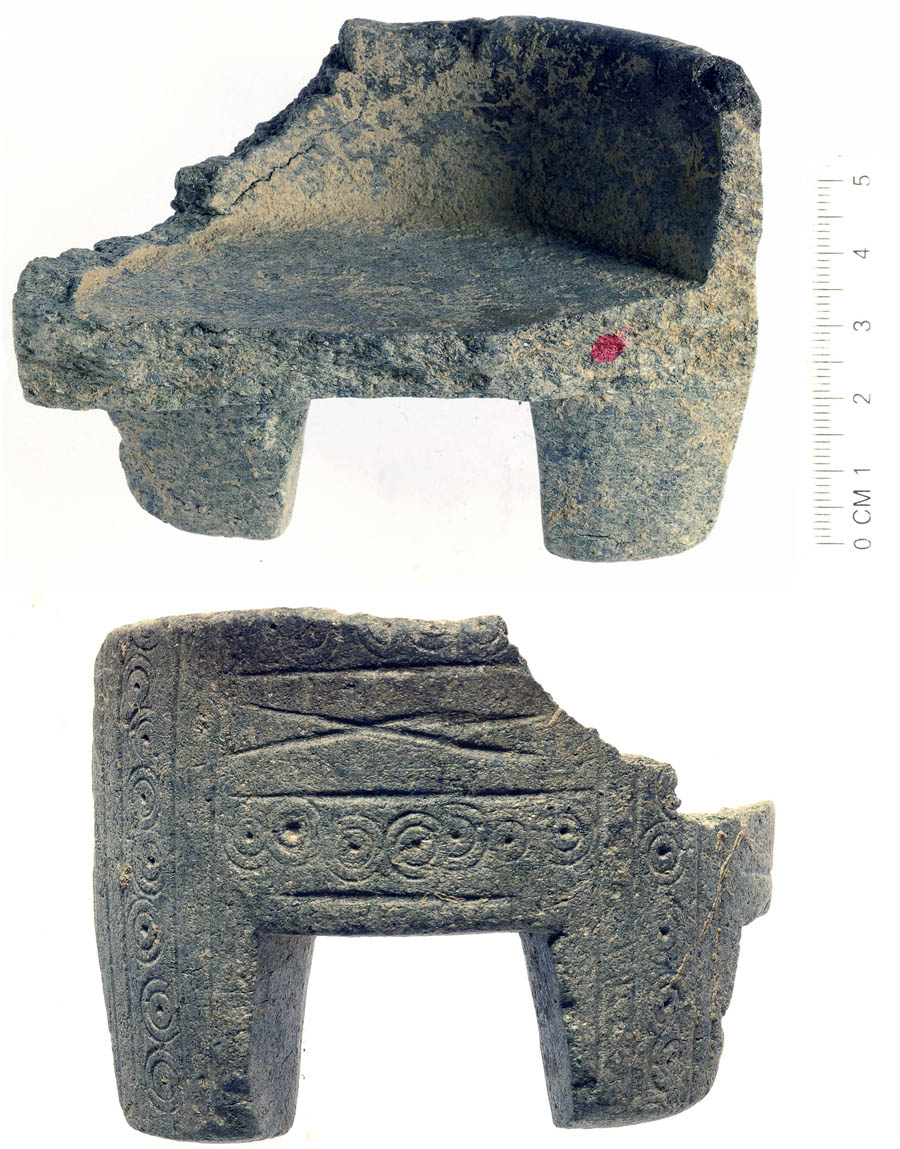Figure 11
Soapstone “incense burner” from Ramla, Israel (photography: Clara Amit, courtesy of the Israel Antiquity Authority).