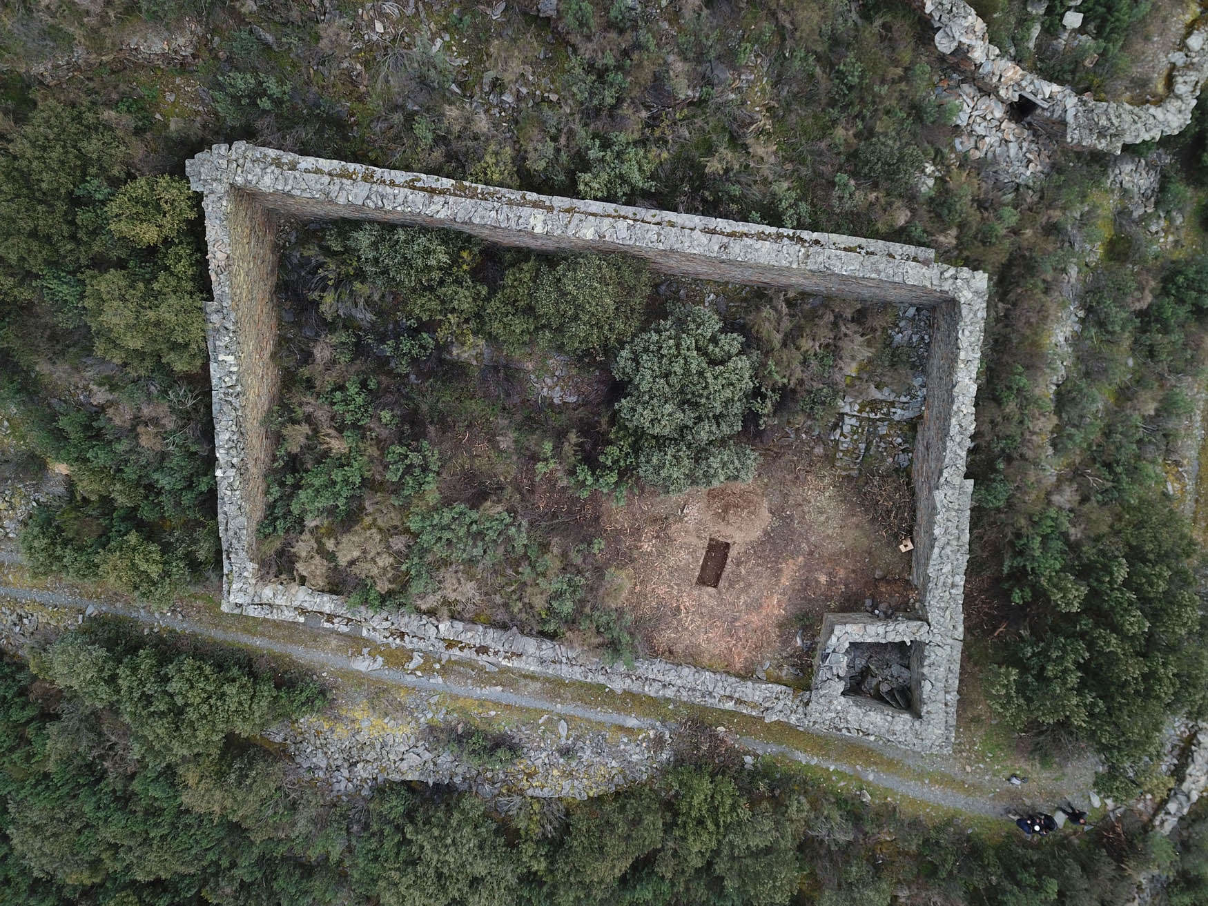 Figure 5
Excavated apiary in the site of Sobredo.