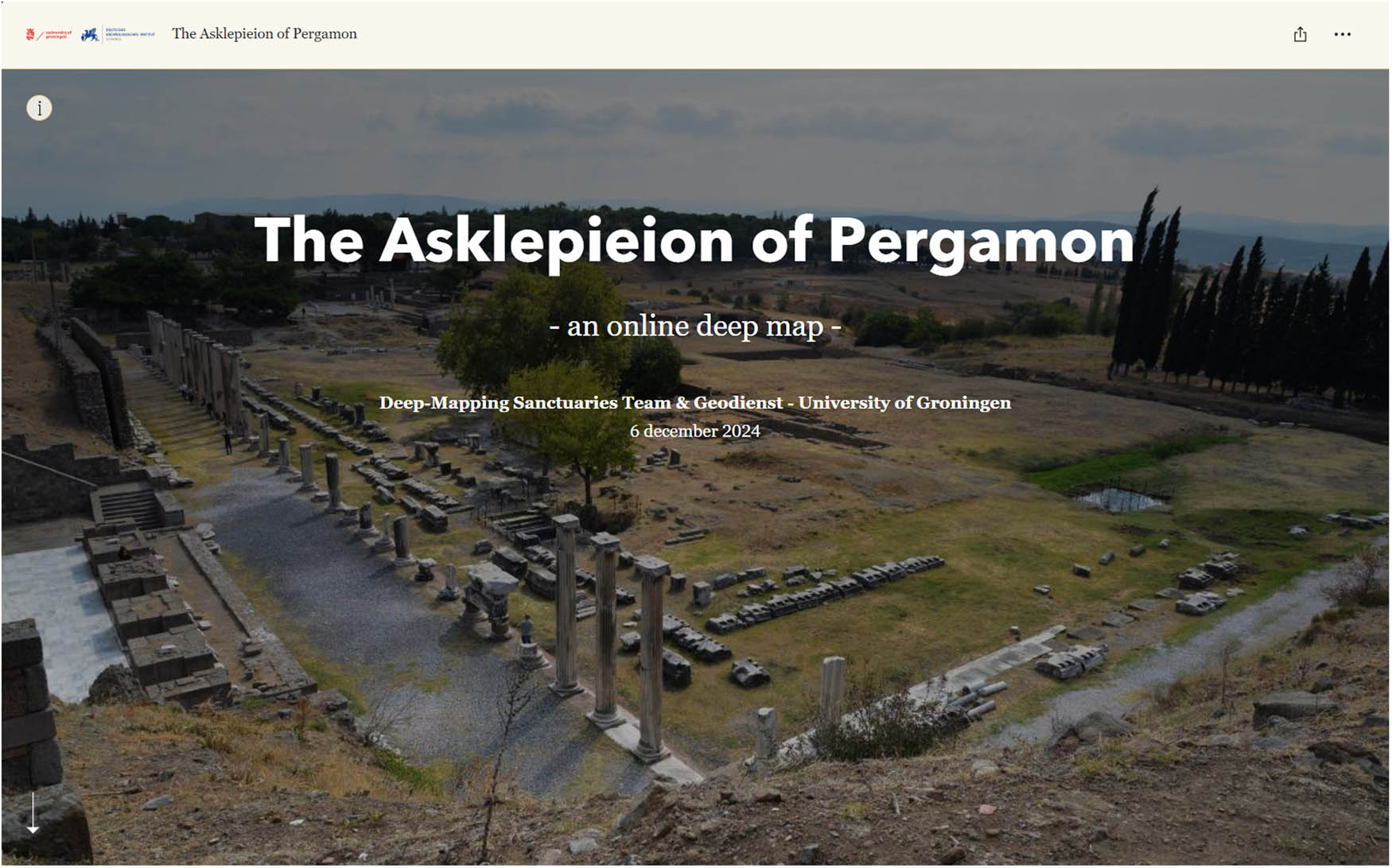 Figure 22
The Deep Map of the Asklepieion (askperg.org) (image: authors and the Geodienst, University of Groningen).