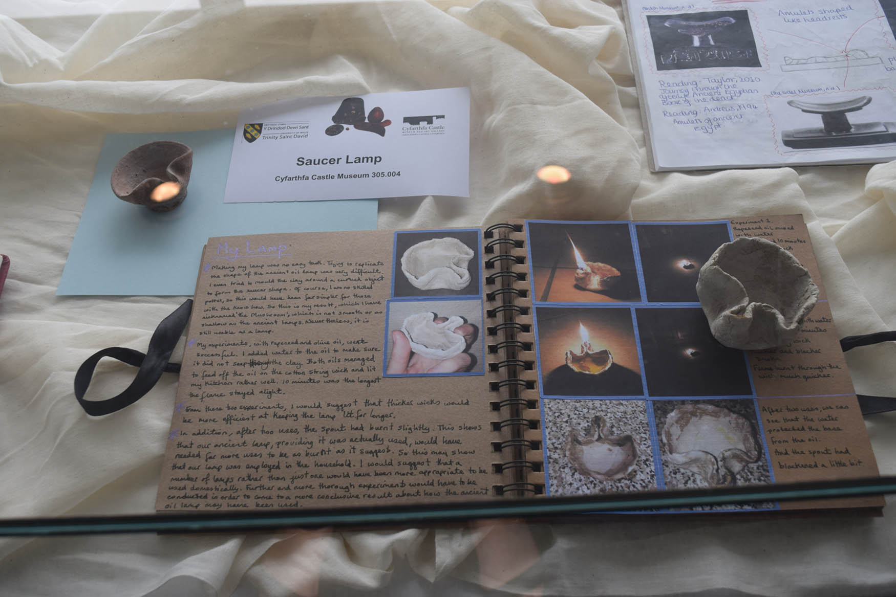 Figure 3
Scrapbook in exhibition.