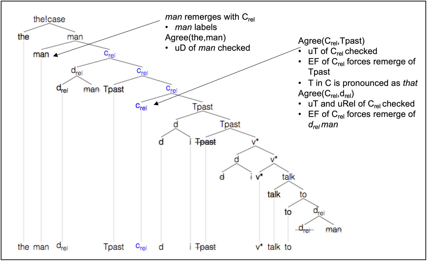 Figure 6
Derivation of the man that I talked to.