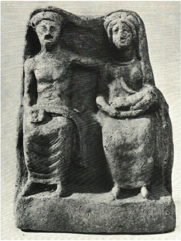 Figure 1 Gabii. From Almagro-Gorbea, “El santuario”, 271, n. 10, Tav. LI 1.