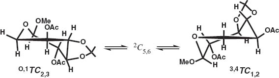 Fig. 9 Conformational equilibrium of 34 [76].