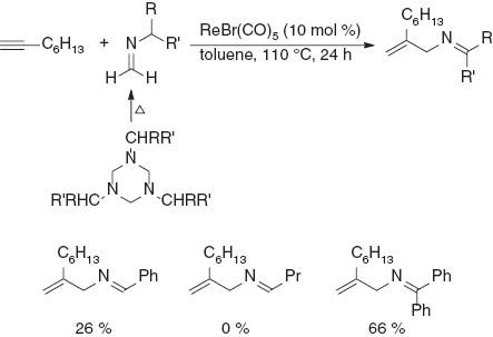 Scheme 3 Screening of imines.
