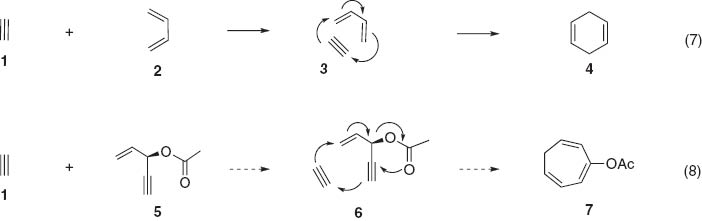 Scheme 2 Diels–Alder [4 + 2] and homo-Diels–Alder [5 + 2] cycloadditions.